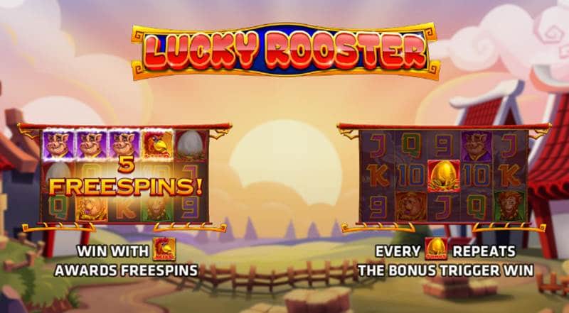 รีวิวเกม Lucky Rooster แนะนำเกมสล็อตสุดเจ๋ง ลุ้นเงินล้านฟรี